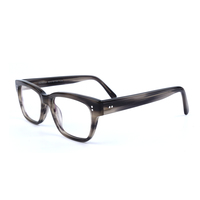 Lunettes à monture optique pour femmes, grande monture ronde en acétate avec visage en diamant classique, vente en gros sur mesure, nouveau design
