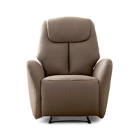 Ensemble de fauteuils inclinables électriques zéro gravité écologiques en cuir pour salon, bureau à domicile et hôtel