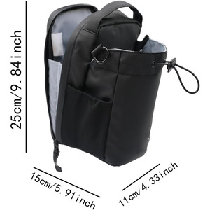Magnetic Water Bottle Bag For Gym Portable Slanted Sports Hanging Bag With Adjustable Strap Unisex Outdoor Fitness Accessory - Product Image 3