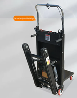 Machine à monter les escaliers électrique silencieuse de type chenille, conforme CE, pour le transport de meubles et d'appareils électroménagers en construction