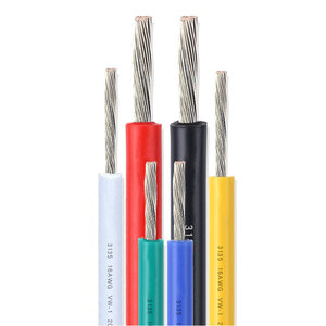 สายซิลิโคน 3135 เบอร์ 10 12 14 16 18 20 22AWG ทองแดงเคลือบดีบุก แบบตีเกลียว สำหรับงานอุตสาหกรรม - Product Image 1