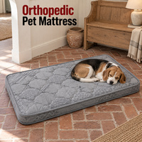 Orthopädisches Hundebett mit Mini-Taschenfederkern und Abnehmbarem Gestepptem Bezug für Einzelhandel und Private Label Haustierbetten