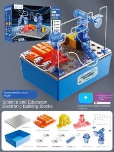 Ensemble de blocs de construction de Circuit électronique pour enfants en plastique physique Science petite expérience Patchwork tutoriel jouet pour garçons - Product Image 6