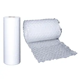 Logistics Packaging Thickening Inflatable Air Bubble Film Wrap Roll For Fragile Articles