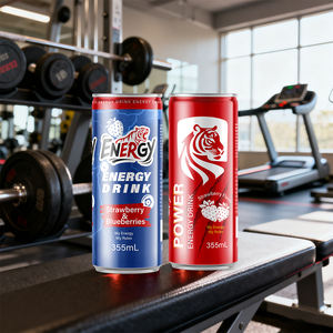 Produsen minuman Cina Label pribadi Oem kustom 250ml kaleng ramping kemasan minuman energi elektrolit - Product Image 4