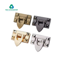 MZhhardware Serrure de sac à main en métal de luxe avec fermoir rabattable Accessoires de sac pratiques et élégants