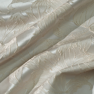 ผ้าทอลาย<span class=keywords><strong>ดอก</strong></span>ไม้มีสไตล์ผ้า jacquard โพลีเอสเตอร์100% เสื้อผ้ามืออาชีพจากประเทศจีน - Product Image 2