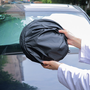 Parasol para Parabrisas Delantero de Coche, Color Sólido, Plegable, Aislamiento Térmico, Protección de Uso General - Product Image 3