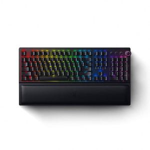 Original <span class=keywords><strong>BLACKWIDOW</strong></span> <span class=keywords><strong>V3</strong></span> PRO 104 teclas RGB interruptor verde y amarillo Teclado mecánico para juegos inalámbrico - Product Image 1