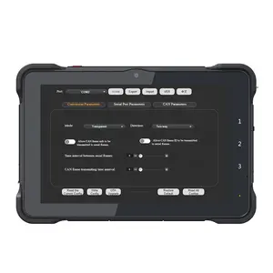 3Rtablet VT-10 IMX 10.1 inch Waterproof Vehicle Rugged Linux Tablet All In One Cable with WiFi/BT/Battery/GPS Ublox/2xCAN BUS