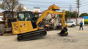 Excavatrice Caterpillar 306 d'occasion du Japon, bon état, mini pelle, poids opérationnel de 7 tonnes, prix bas, moteur Kawasaki, pompe Enerpac - Product Image 6