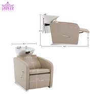 Speway White Salon Unité de lavage des cheveux Circulation Therapy Thai Shampooing Lit pour enfants