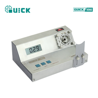 Termómetro de aire caliente portátil con pantalla LCD de 196 dígitos, alimentado por batería de 9V, para desoldar, con rango de 0-800°C y termopar tipo K