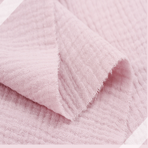 <span class=keywords><strong>Tessuto</strong></span> Mussola Increspato 100% <span class=keywords><strong>Cotone</strong></span> a 2 Strati di Alta Qualità per Pigiami da Bambina, Camicie, Artigianato - Ecologico, Doppia Faccia, per Neonati - Product Image 4