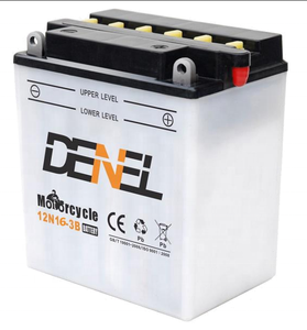 Batterie au plomb-acide DENEL pour moto 6V 11AH Batterie de moto - Product Image 1