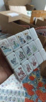 Tuiles de Mahjong Américaines 2026 – Offre Spéciale – Acrylique Gravé et Sculpté – Orange Is With Me – Jeu de Société de Casino
