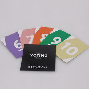 2025卸売OEMメーカーカスタム印刷投票ゲームカードゲーム大人のためのファミリーボードゲーム - Product Image 3