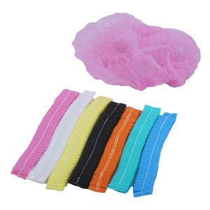 Cappello da lavoro per camera bianca all'ingrosso, copri <span class=keywords><strong>capelli</strong></span> antipolvere, Non tessuto, cappucci monouso