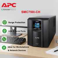 Alimentation électrique sans interruption monophasée SMC750I-CH 750VA 500W 230V pour poste de travail domestique, routeur et caisses enregistreuses de vente au détail