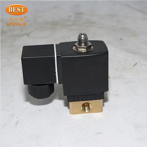 Хорошая цена, 110 В 220 В переменного тока 12 В 24 В постоянного тока, водяной гидравлический мини 3 Way Z1232 латунный резьбовой DN03 DN01 16 бар электромагнитный клапан - Product Image 4