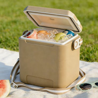 Glacière rigide étanche et durable de 10 L avec sangle réglable, facile à transporter, pour le stockage de glace