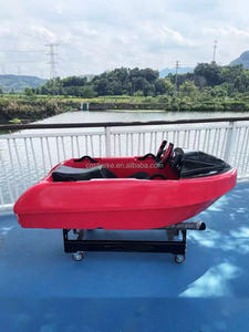 Mini Bote Eléctrico de Fibra de Vidrio Personalizable, Buen Precio, Alta Velocidad, Nuevo Diseño, 15kw 18kw, Bote Eléctrico para Karting en Alquiler - Product Image 5