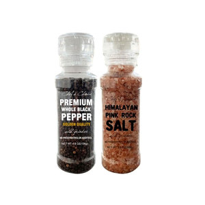 Usine directe 269g <span class=keywords><strong>sel</strong></span> <span class=keywords><strong>de</strong></span> <span class=keywords><strong>l</strong></span>'<span class=keywords><strong>Himalaya</strong></span> 136g poivre <span class=keywords><strong>noir</strong></span> avec broyeur - Product Image 1