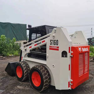 Chất lượng cao sử dụng bob-mèo bánh xe lật S160 Mini Skid chỉ đạo khớp nối <span class=keywords><strong>loader</strong></span> để bán - Product Image 5
