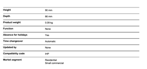 Commutateur de temps électrique-numérique, Acti9, 24 heures + 7 jours/CCT15854 PLC - Product Image 3