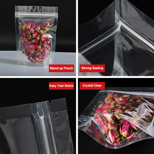 Sacchetto Trasparente con Cerniera, Busta Autosigillante in Polietilene per Imballaggio Alimentare - Product Image 2