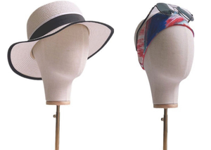 Tête de Mannequin en Tissu, Modèle pour Chapeau, Casquette, Écharpe, Bijoux, Toupet, <span class=keywords><strong>Perruque</strong></span>, Santé et Beauté, Présentoir Doré - Product Image 6