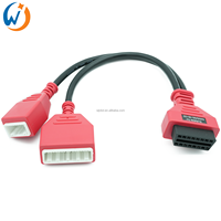 Cable OBD2 para Nissan Sylphy, Adaptador de 16+32 Pines a 16 Pines, Escáner, Programador de Llaves, Lector de Códigos Compatible