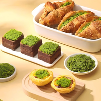 Pâte de garniture croustillante saveur pistache et noisette pour la décoration de gâteaux, ingrédients de pâtisserie, garniture croustillante