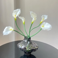 Bunga Calla Lily Buatan Real Touch Moist untuk Dekorasi Meja
