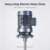 Agitateur vertical industriel, moteur électrique, arbre en acier inoxydable, hélice pour le mélange et le séchage de liquides alimentaires et chimiques, 100L