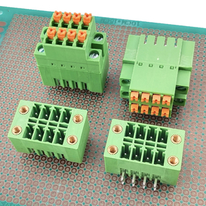 <span class=keywords><strong>3.81Mm</strong></span> Pitch Doule Ngân Hàng Mỏng Mùa Xuân KNHM Nữ Và Dọc Thẳng Góc Nam Khối Thiết Bị Đầu Cuối Kết Nối - Product Image 2