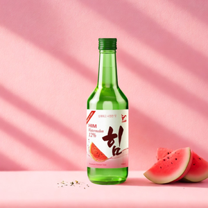 Him Soju coréen classique avec saveur rafraîchissante de pastèque 360ml Soju dans une bouteille en verre Vibrant Goût juteux - Product Image 6