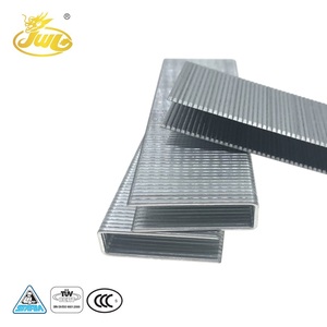 Écologique <span class=keywords><strong>En</strong></span> Acier Inoxydable Meubles Agrafes 16GA <span class=keywords><strong>U</strong></span> Type <span class=keywords><strong>Clou</strong></span> BCS4 Eco Agrafes - Product Image 1