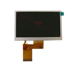 4.3 Tft Lcd Display Most Popular 4.3 Inch FPC 480x272 Resolution Tft Lcd Display Screen Module