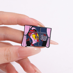 Épinglette en émail Area Devil, style punk gothique, broche, badge de revers, bijoux, cadeau pour enfants et amis, vente en gros - Product Image 4