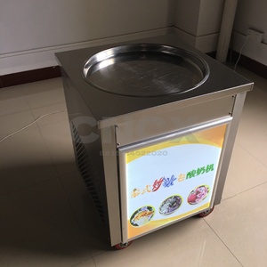 Carrito Móvil con Máquina para Hacer Helados en Rollo, al Mejor <span class=keywords><strong>Precio</strong></span>, para Vendedores de Comida Callejera Tailandesa - Product Image 4