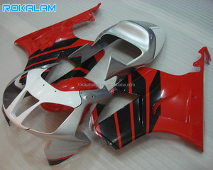 แฟชันแฟชันแฟชันสำหรับรถฮอนด้า VTR1000 RC51 2001 2002 <span class=keywords><strong>2003</strong></span> 2004 2005 2006ตัวถังรถ SP1 SP2 RVT1000R รถแข่งจักรยานยนต์ - Product Image 1