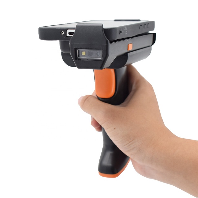 1D 2D Barcode Scanner Back Clip USB Wireless for High-Speed 300times/s 3000mAh Battery in Stock with Smartphone