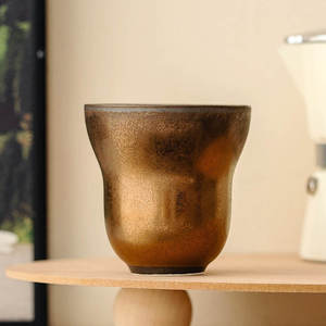 Tasse à thé en céramique émaillée de haute qualité, motif gourde, 150 ml, compatible lave-vaisselle et micro-ondes, légère - Product Image 5