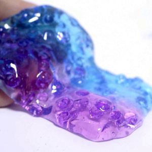 Galaxy Lab Glacier Crystal <b>Slime</b> Barrel Change Color Oil Clear Crazy Playdough Putty Eco-Friendly Plastic Clay Educational - Product Image 5