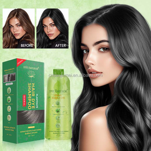 <span class=keywords><strong>Tinte</strong></span> para el Cabello DYE EMPEROR Green Essence, Champú de 500 ml, <span class=keywords><strong>Sin</strong></span> Amoníaco, Negro, Castaño Oscuro, Larga Duración, a Base de Hierbas, el Más Vendido en Dubái - Product Image 2
