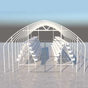 One Greenhouse Película de plástico de 200 micras Película Pe Hojas de plástico Uv resistentes a los rayos Uv Invernadero para flores - Product Image 3