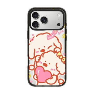 Coque transparente pour téléphone portable avec motif de chat mignon et de fleurs, coque transparente pour chiot, compatible avec iPhone 12 13 14 15 16 17 pro max, fabrication OEM - Product Image 6