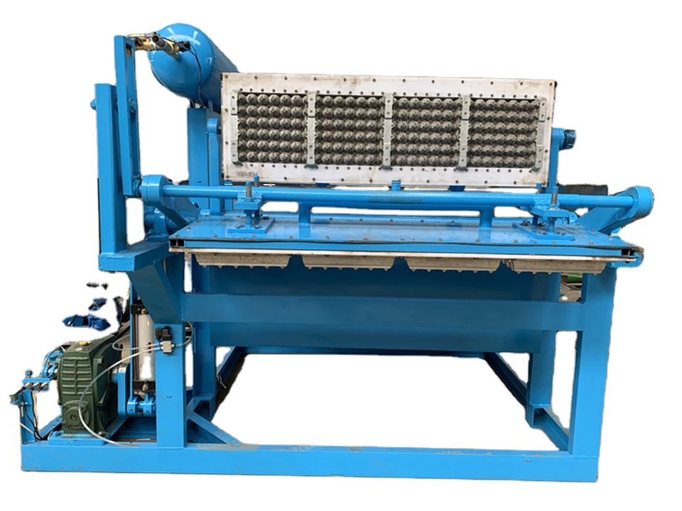 WONGS Fully Automatic Pulp Molding Egg Tray Machine with Core Motor ...