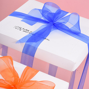 Nine-Colored <b>Ribbon</b> Satin <b>Ribbon</b> 25mm <b>Wide</b> Solid Color Woven Gift Decoration <b>Ribbons</b> For Flower Wrapping And DIY Crafts - Product Image 2